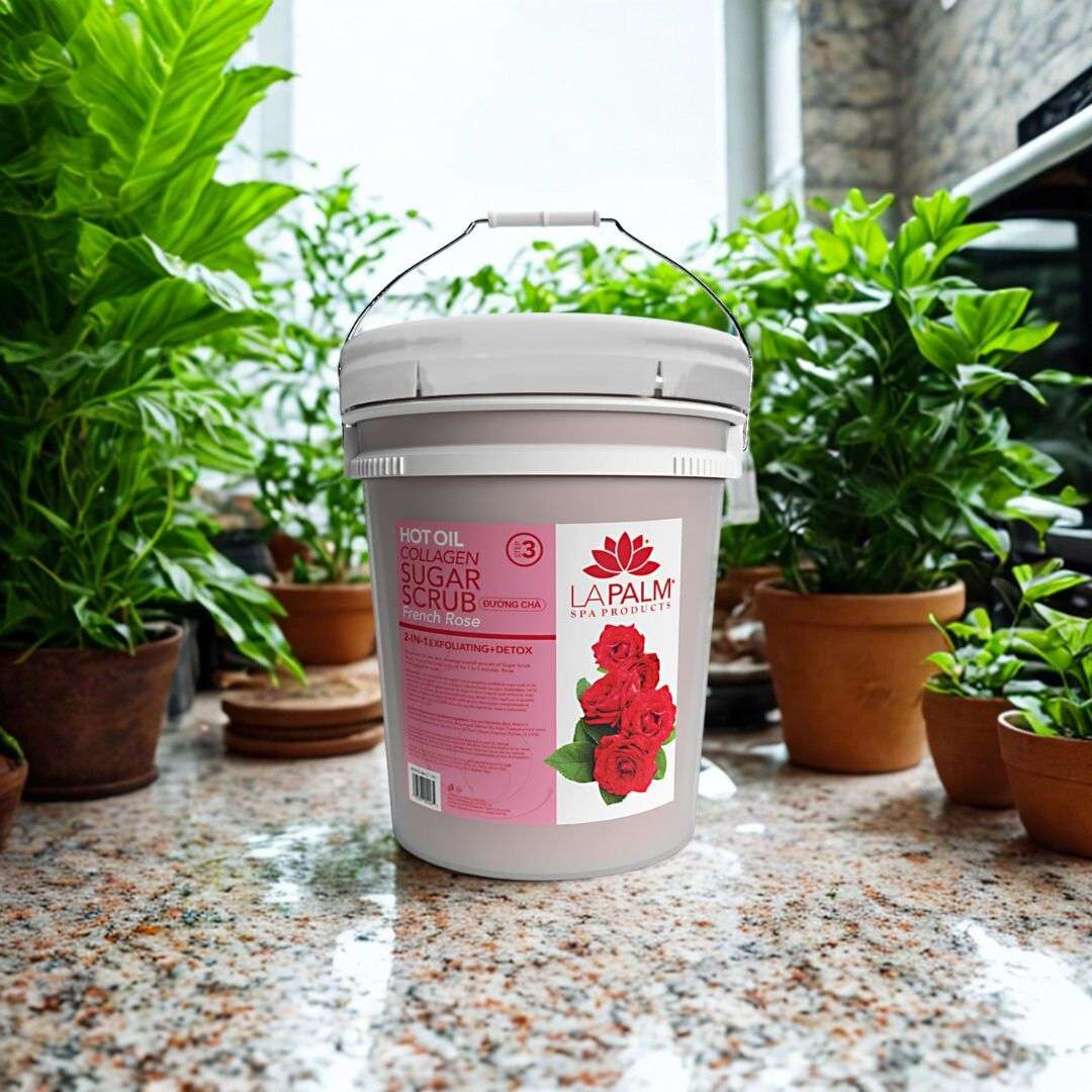 Hot Oil Sugar Scrub French Rose - Image 3