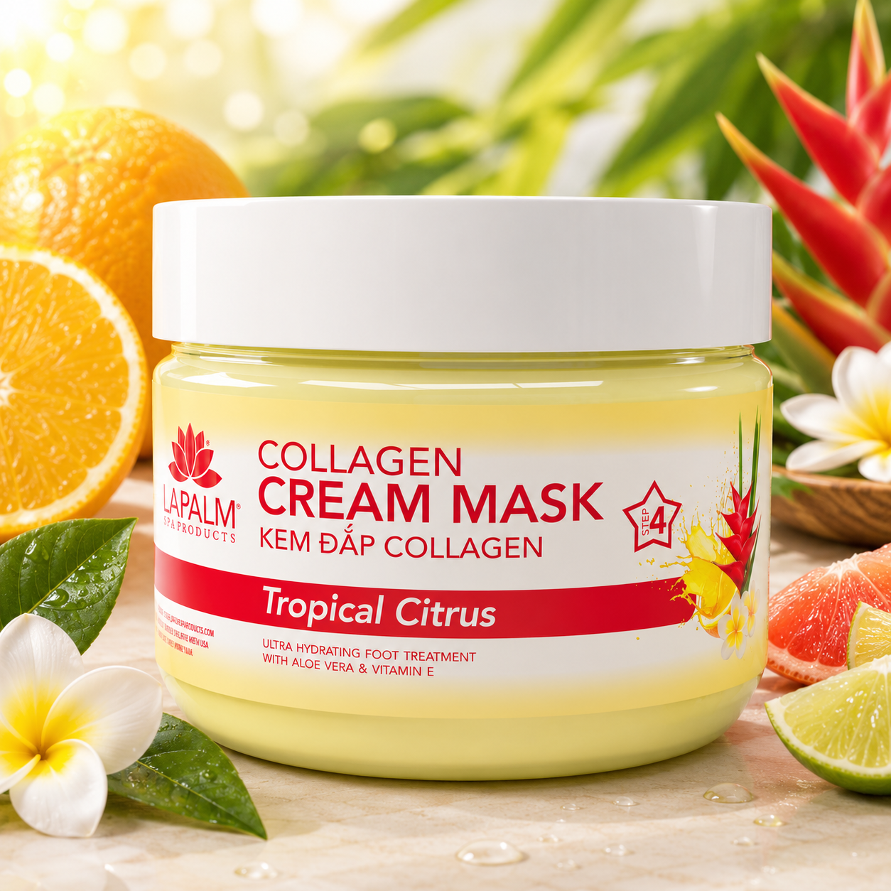 Collagen Cream Mask - Tropical Citrus
