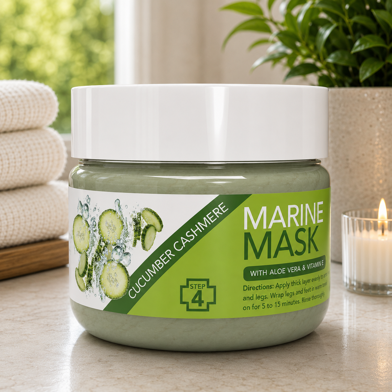 Marine Mask - Cucumber Cashmere