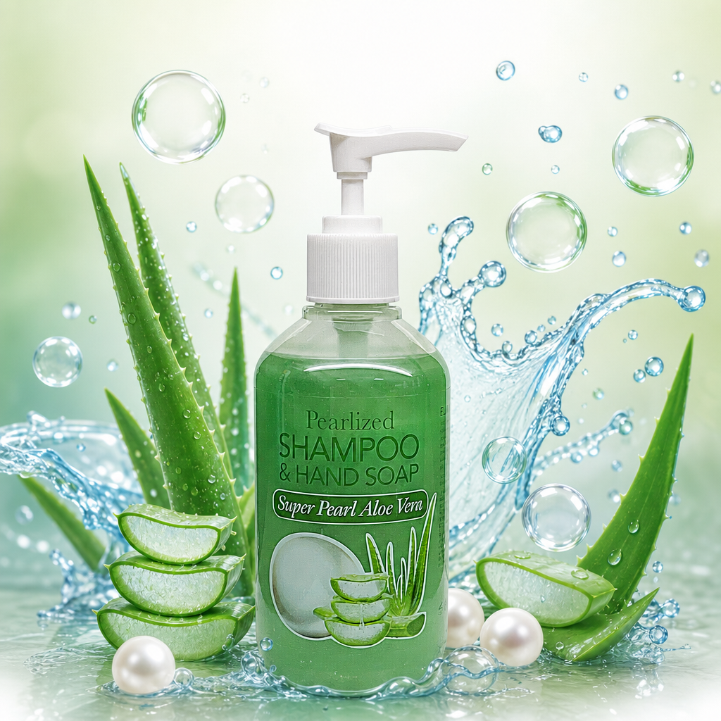 Pearlized Shampoo and Hand Soap - Aloe Vera