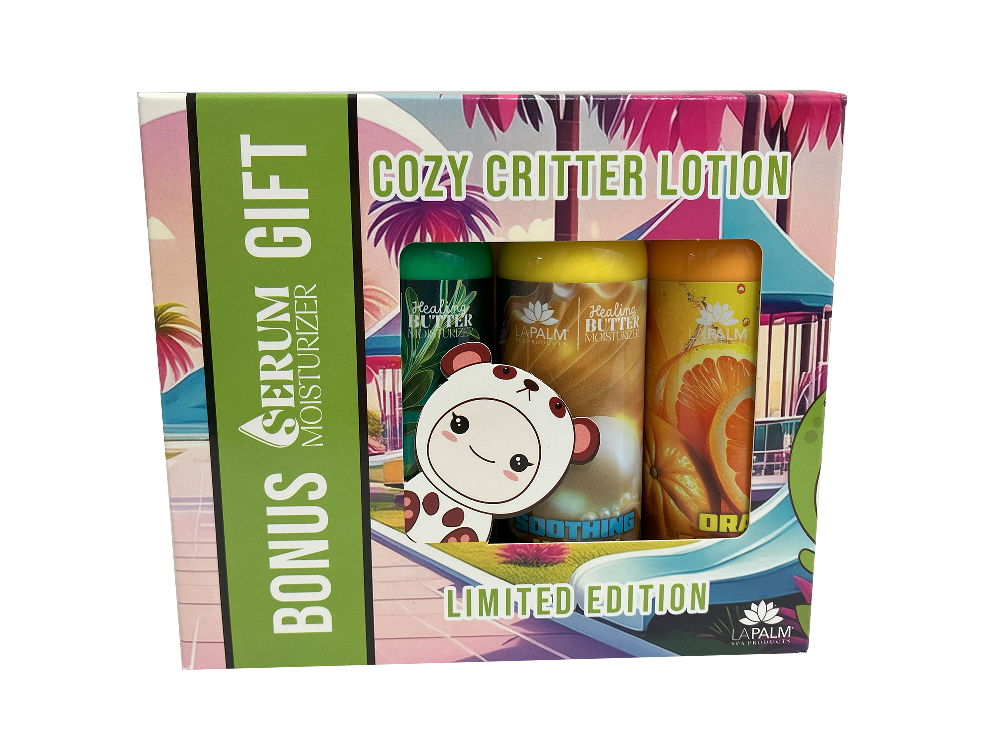 La Palm<br>Limited Edition<br>Cozy Critter Lotions - Image 2