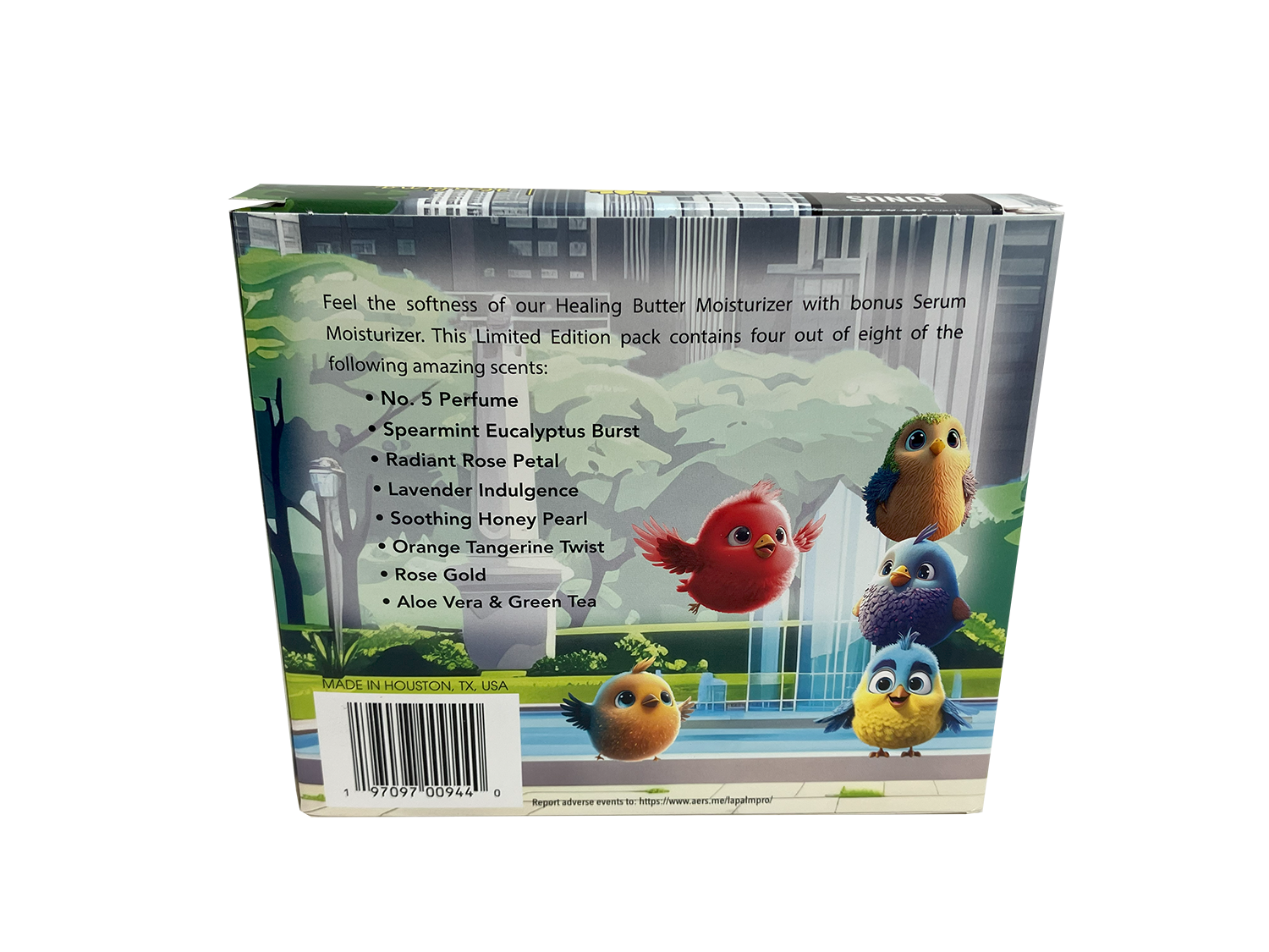 La palm<br>Limited Edition<br>Feathered Friends Butter Moisturizer - Image 3