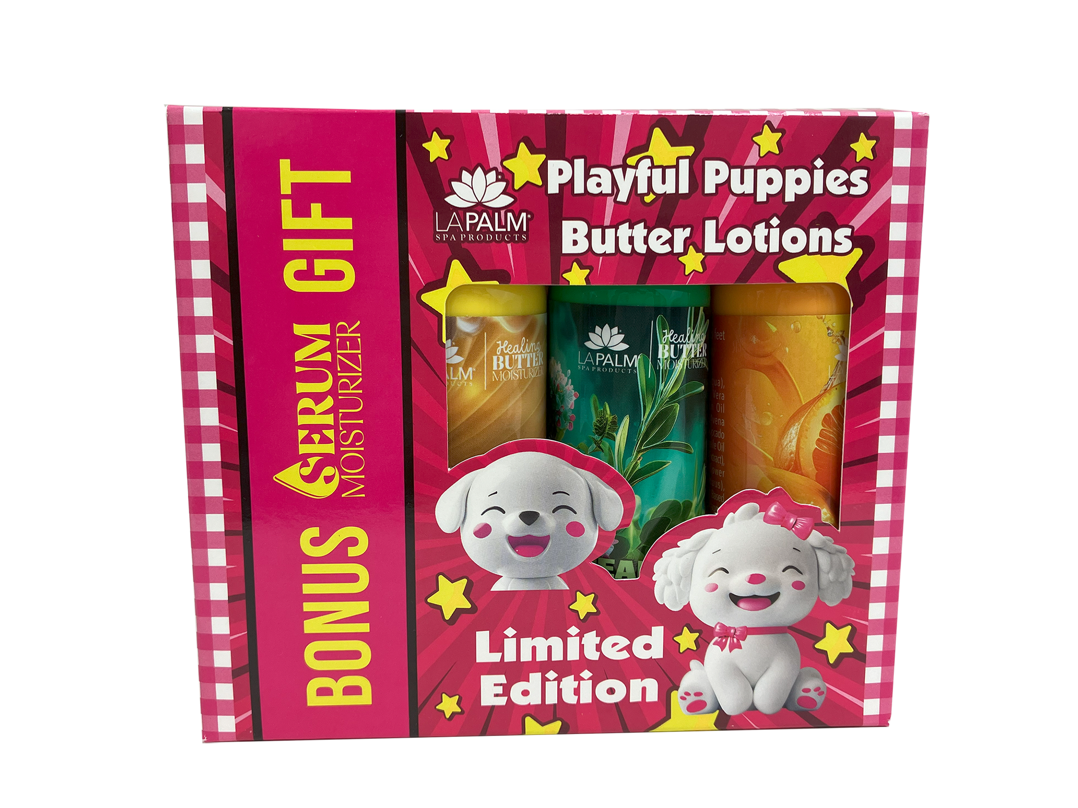 La Palm<br>Limited Edition<br>Playful Puppies Butter Lotion