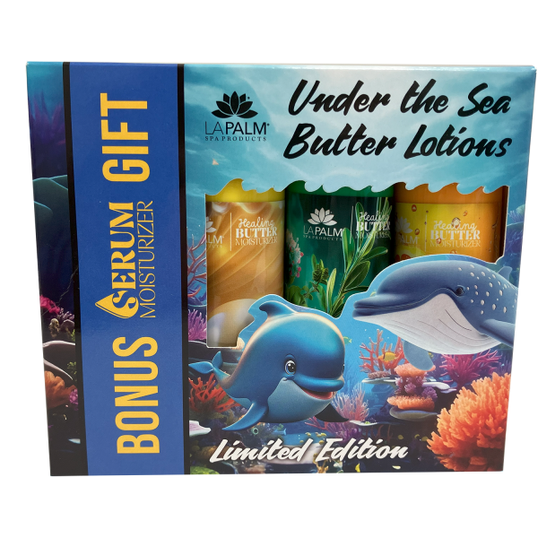 La Palm<br>Limited Edition<br>Under the Sea Butter Lotions