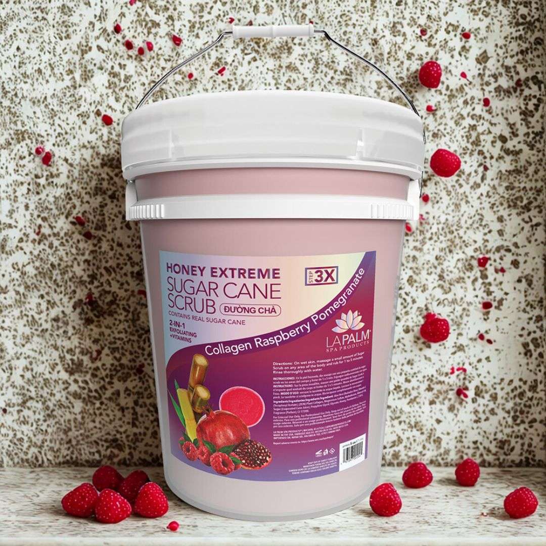 Honey Extreme Sugar Cane Scrub Raspberry Pomegranate - Image 3